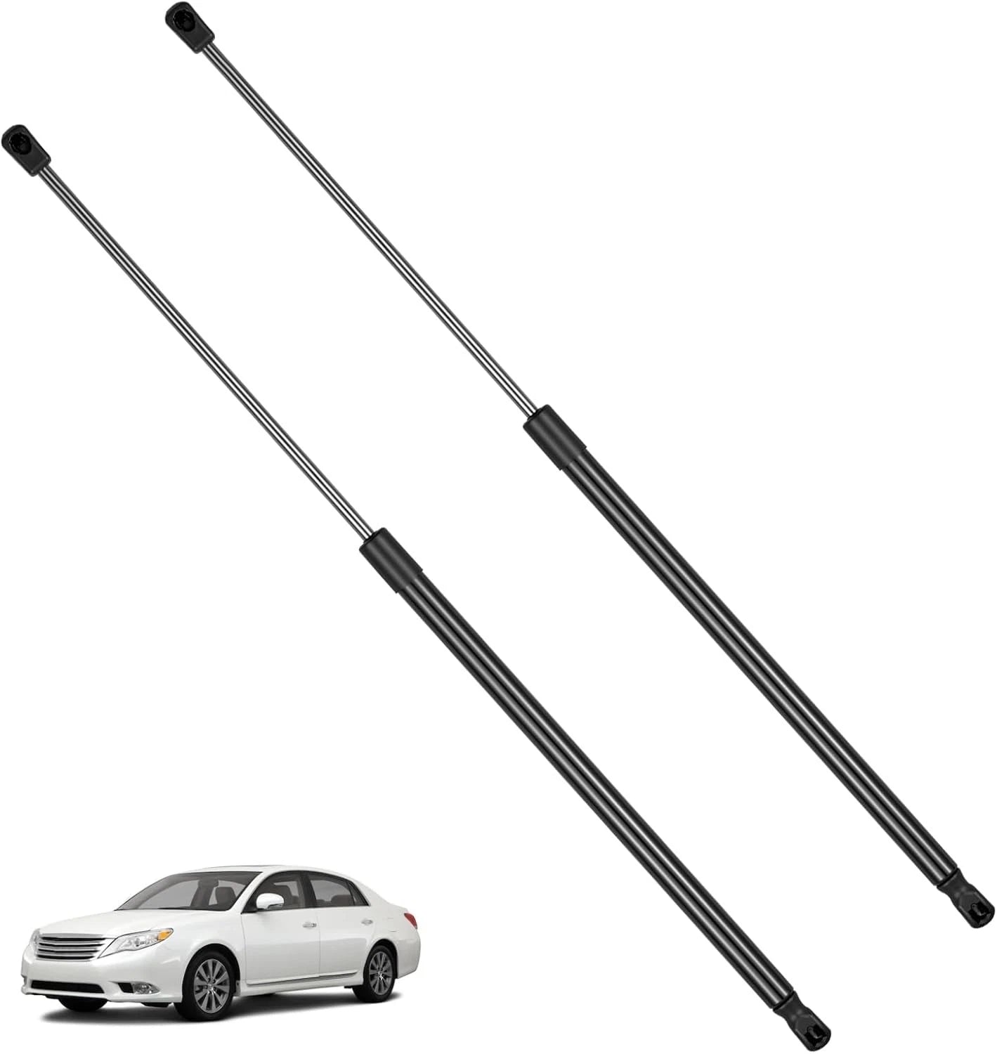 2X Front Hood Lift Support Struts for Toyota Avalon (2005–2012) 26" 43lbs