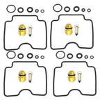 Set of 4 Carburetor Rebuild Kits for Suzuki GSX750F GSF1200 (1991–2006)