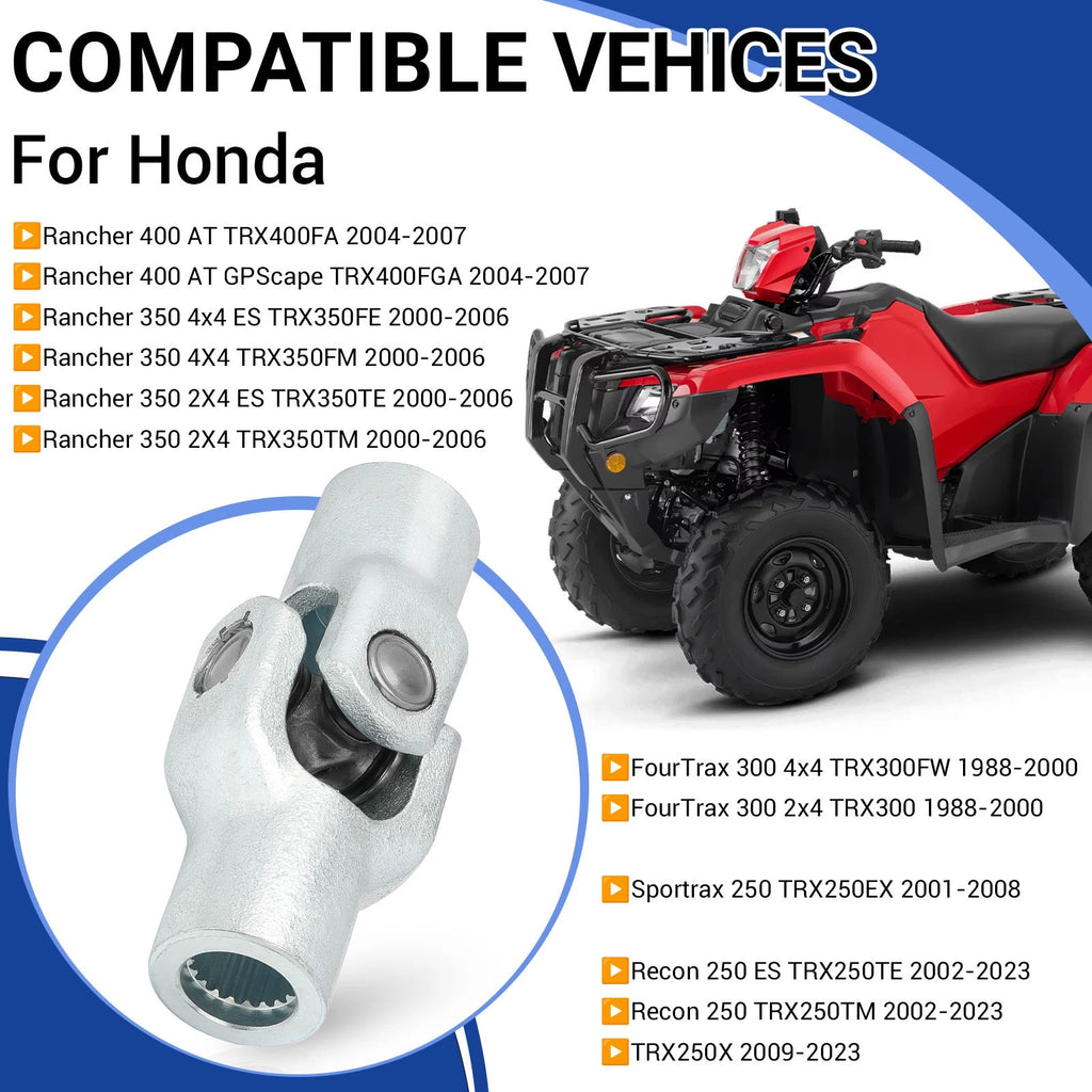 U-Joint Yoke Joint 40210-HM5-730 for Honda FourTrax 300 TRX300 (1988–2000)