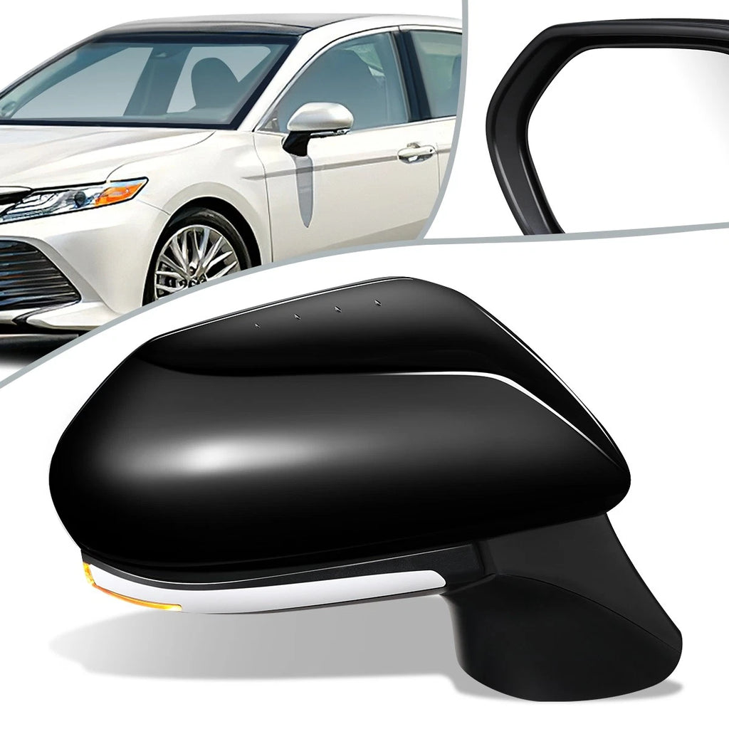 Power Heated Signal Right Side Mirror for Toyota Camry (2018–2020) TO1321367