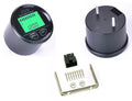 LCD Battery Level Hour Meter Gauge for Golf Cart Fork Lift Boat (12V-48V)