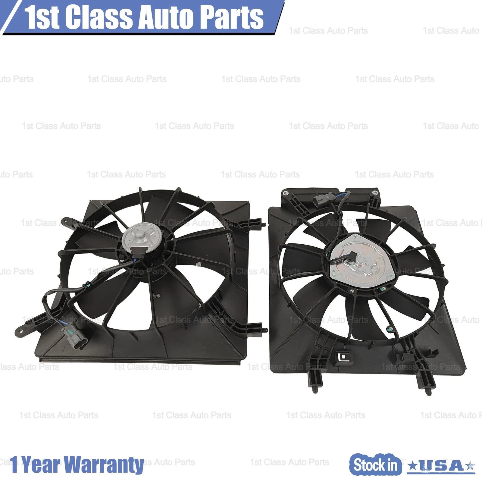 Cooling Fan Pair for Honda CR-V (2002-2006)