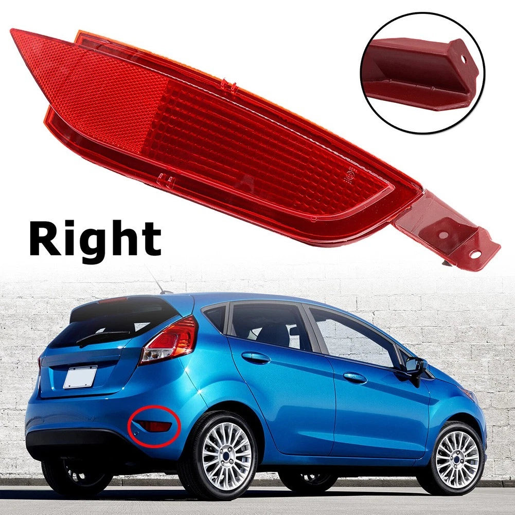 Right Side Marker Light Red Lens for Ford Fiesta MK6 MK7 (2008–2019)