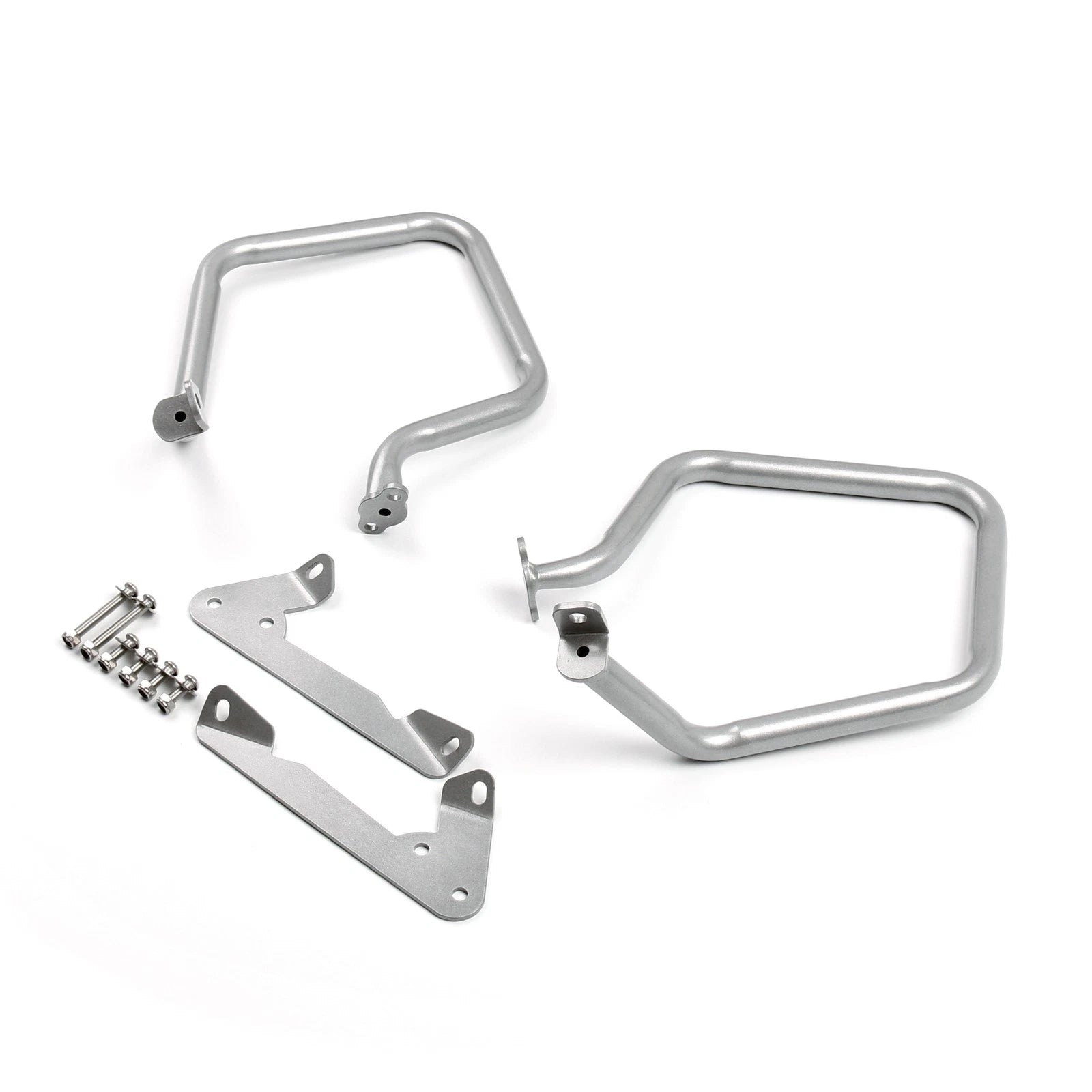 Rear Silver Crash Bars for BMW R1200RT (2014–2017)
