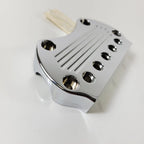 Handlebar Gauge Mount Clamp with 5 Indicator Holes for XL (Chrome)