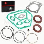 Engine Rebuild Kit with Rings, Gaskets, Seals for Yamaha Golf Cart G21-G28