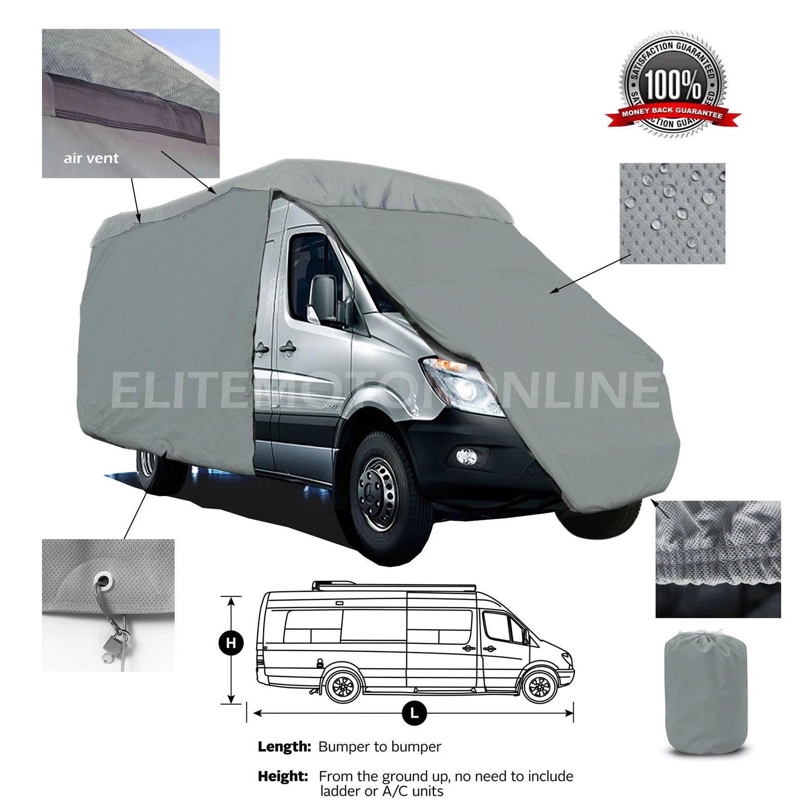 4-Layer RV Cover for Roadtrek CS Adventurous (2015–2023)