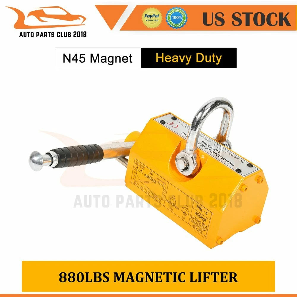 Magnet Lifter for Hoist Crane (880lb Capacity)
