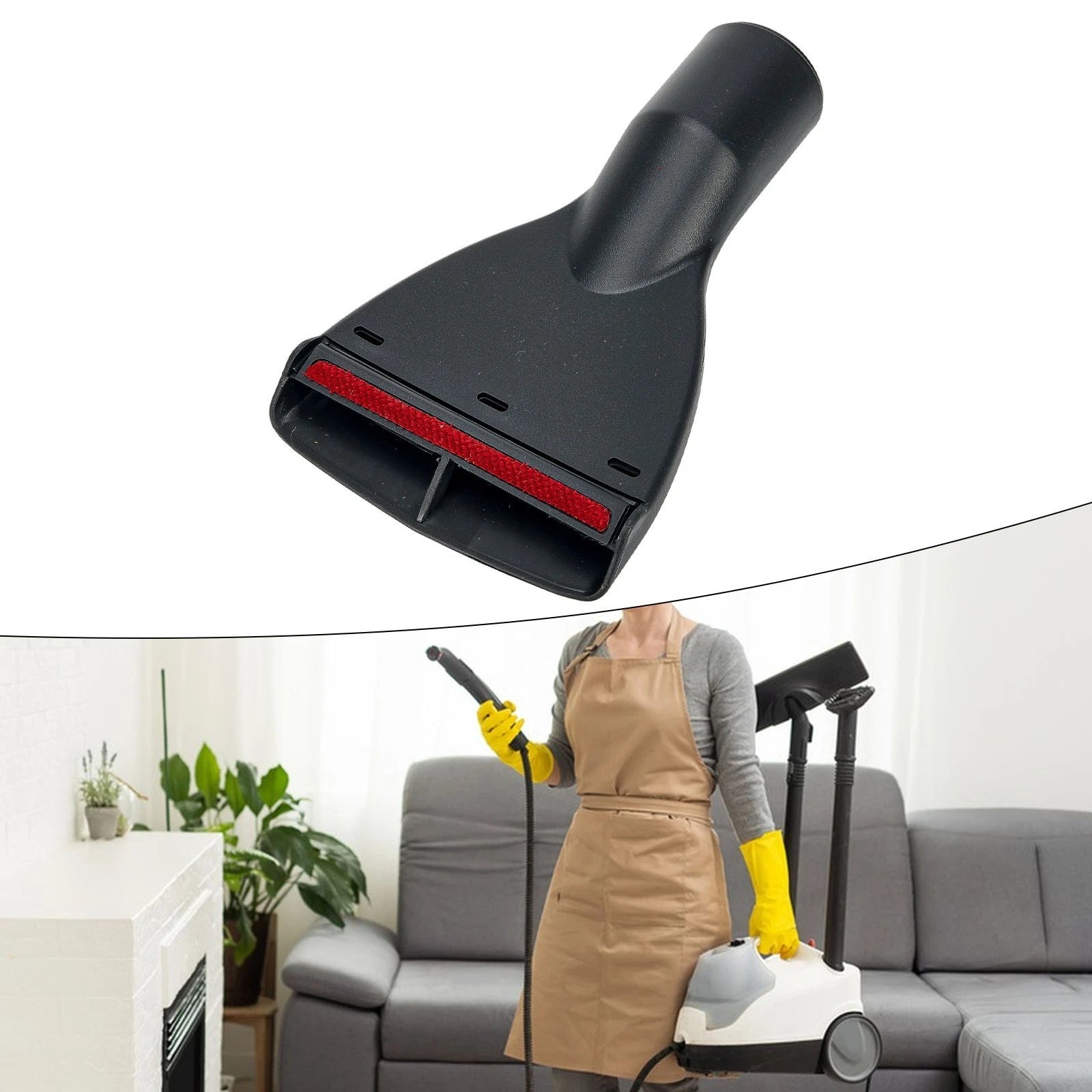 Vacuum Cleaner Brush Flat Suction Nozzle 32/35mm for Home Use