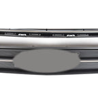 Set of 2 Front Upper Lower Grille for Chevrolet Trax (2017–2021) Black Chrome