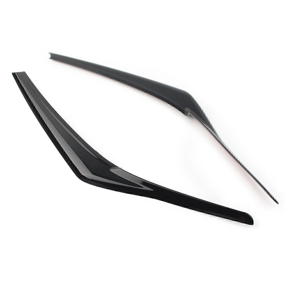Headlight Eyebrow Trim for Toyota Camry SE XSE (2018–2024) Black