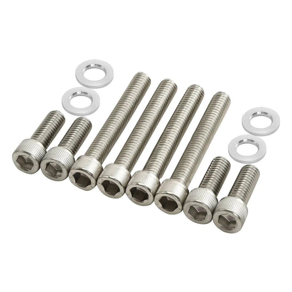 Chrome Saddlebag Support Brackets for Harley Softail Slim (2018-2024)