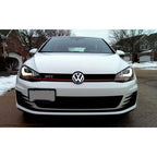 Tow Hook License Plate Mounting Bracket for Volkswagen Jetta Golf (2010-2014)