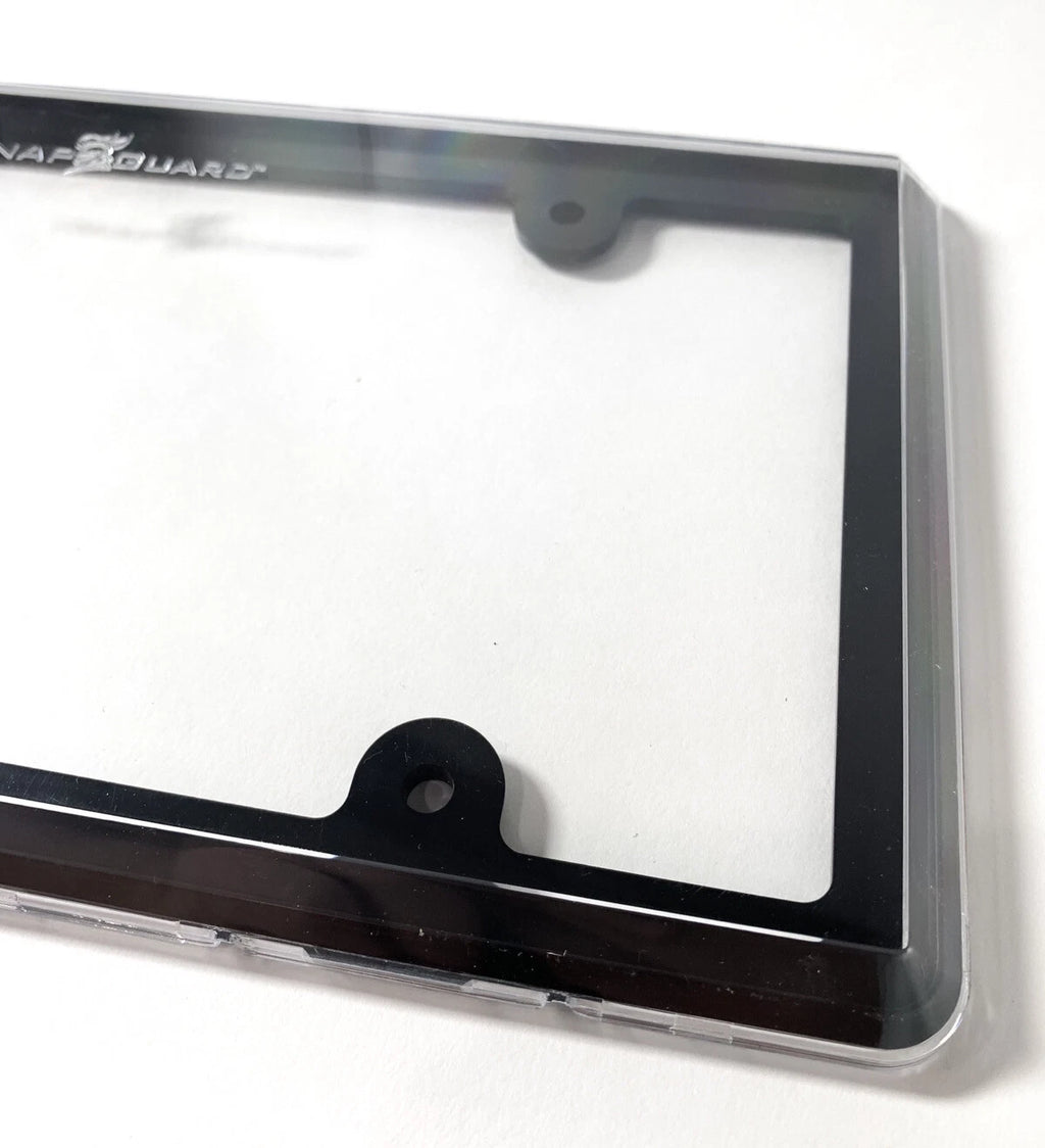 Plastic License Plate Snap On Shield Protector for US Plates (Universal)