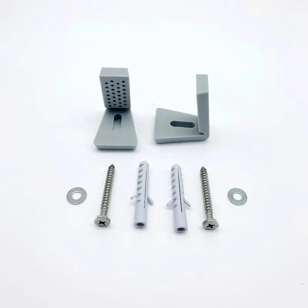 Toilet Base Mounting Kit L Shape Screws 34mm 43mm 65mm for Single Unit