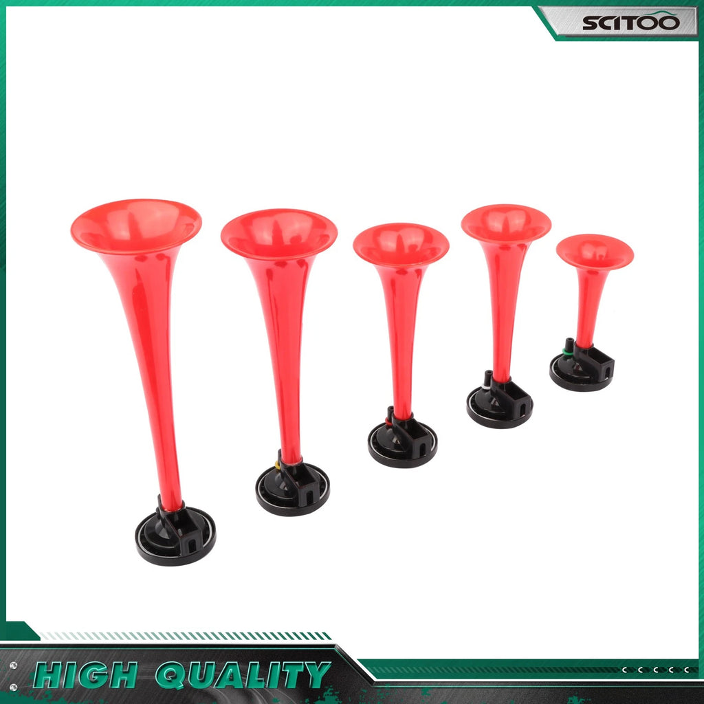 5 Trumpet Musical Air Horn for Car Truck Train