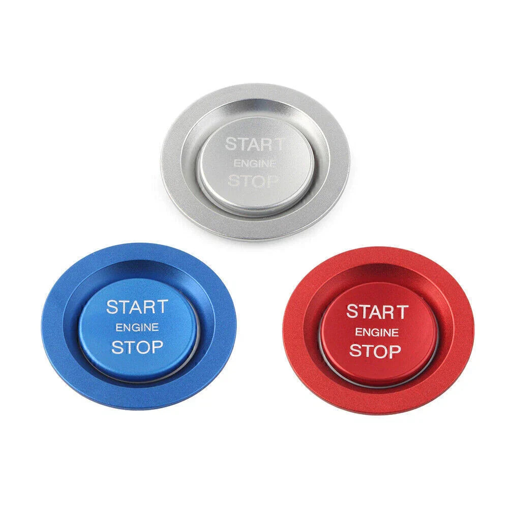 Keyless Engine Push Start Button & Ring Cover for Land Rover & Jaguar