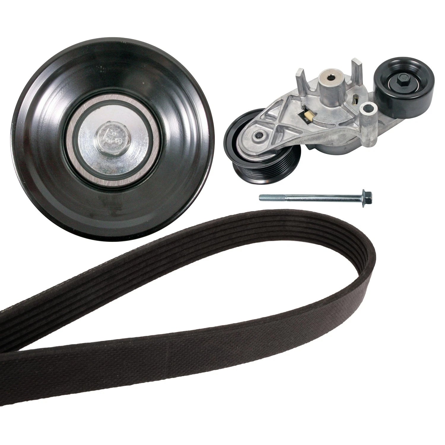 Drive Belt Idler Pulley Tensioner Kit for Ford F-250 Super Duty (2005–2007)