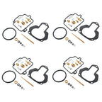 4X Carburetor Repair Kit for Yamaha Warrior 350 YFM 350X (1988–2004)