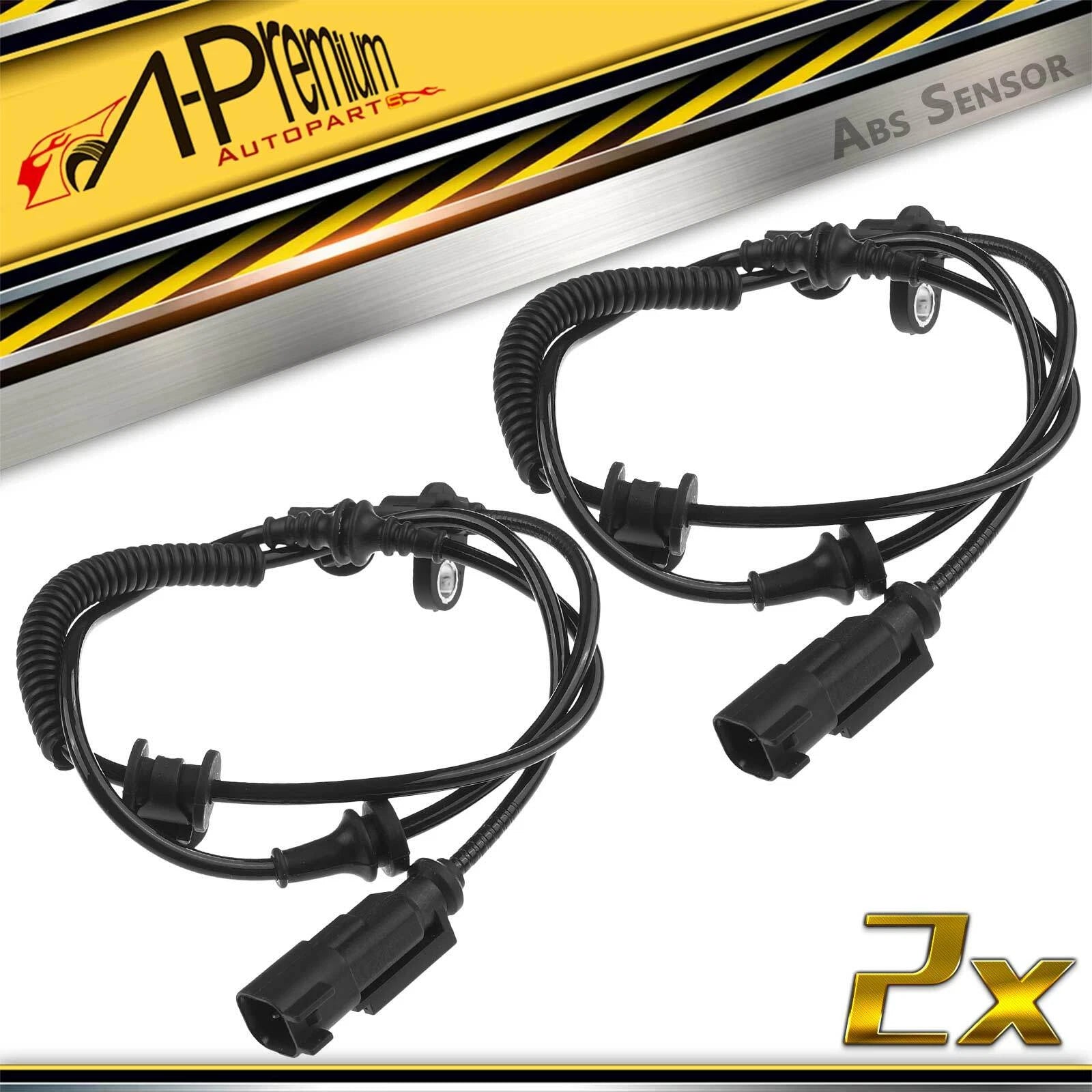 2X Rear ABS Wheel Speed Sensors for Ford Explorer (2011–2019)