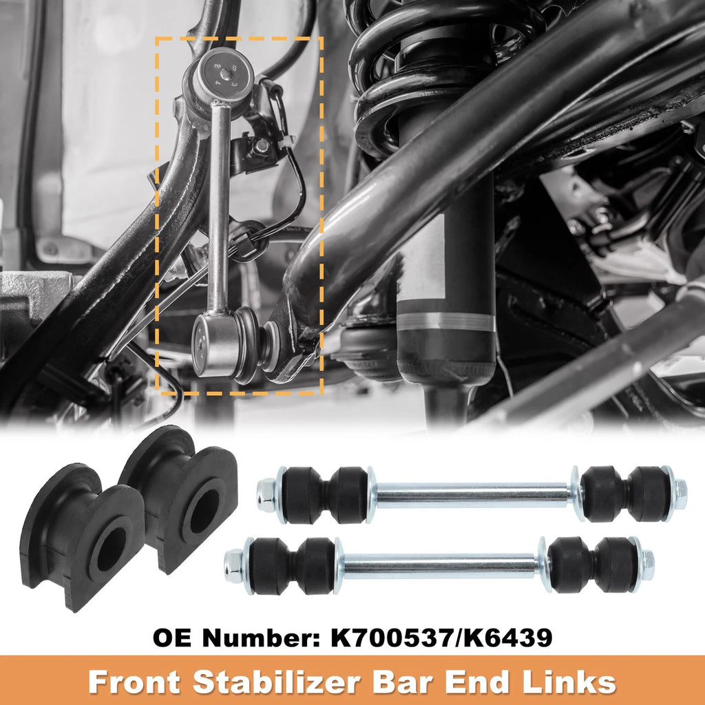Front Stabilizer Sway Bar Link Kit for Chevrolet Express 1500 2500 3500 (2003–2023) K700537
