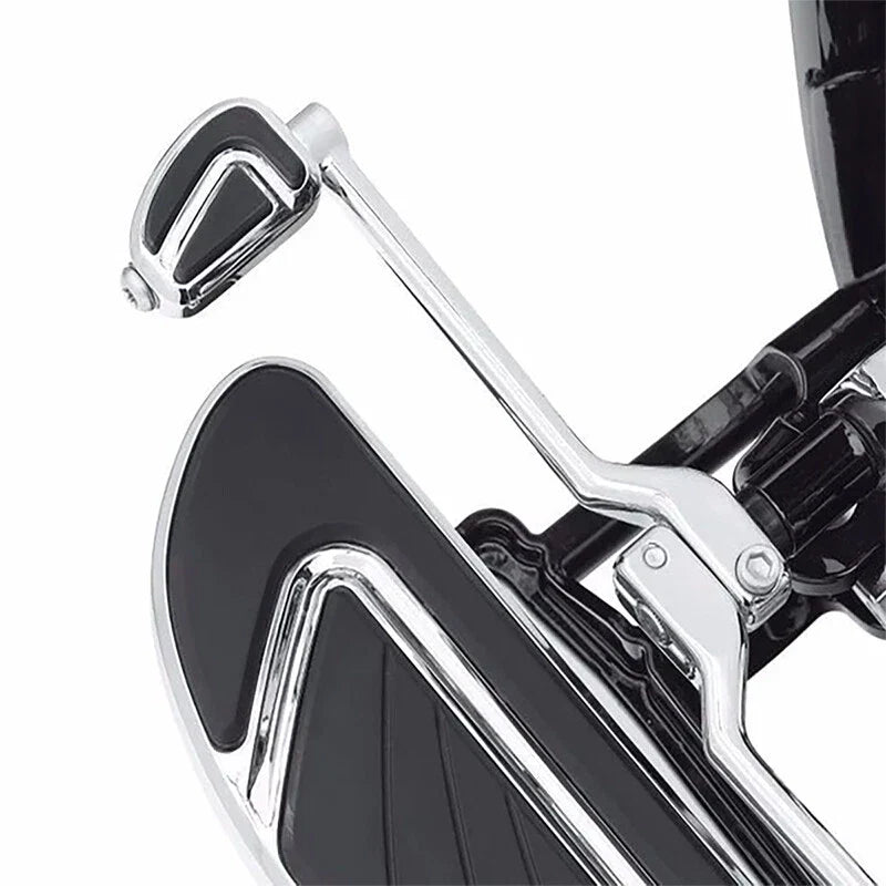 Chrome Shifter Foot Pegs for Harley Dyna Low Rider Softail Fat Boy (2006-2023)