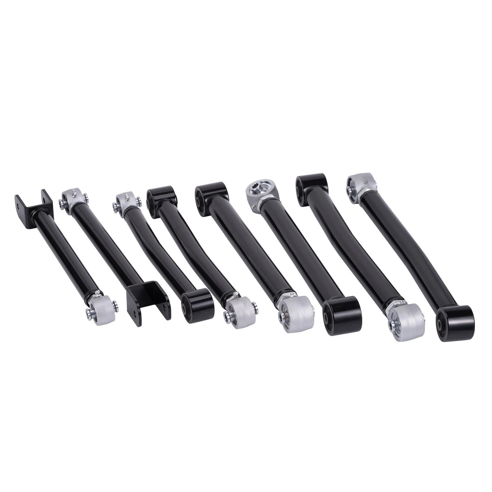 8PCS Adjustable Control Arms for Jeep Wrangler JK (2007–2018) 0-6" Lift Kits