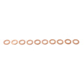 10Pcs Copper Oil Drain Plug Gasket for Universal Applications (M121.520)