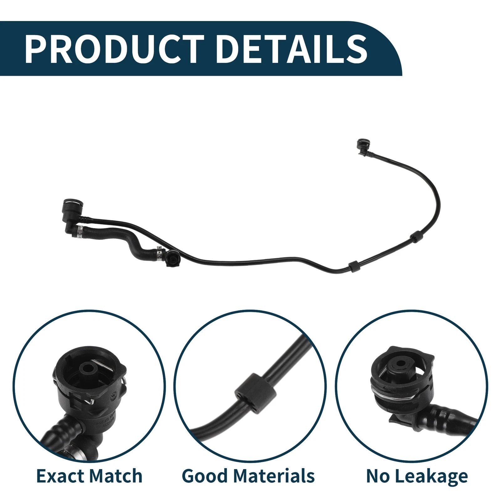 Radiator Hose for Mercedes-Benz C-Klasse W205 (2013–2023) No. 2055012125