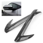 Carbon Fiber Style Side Rearview Mirror Trim Cover for Toyota CHR (2016–2018)