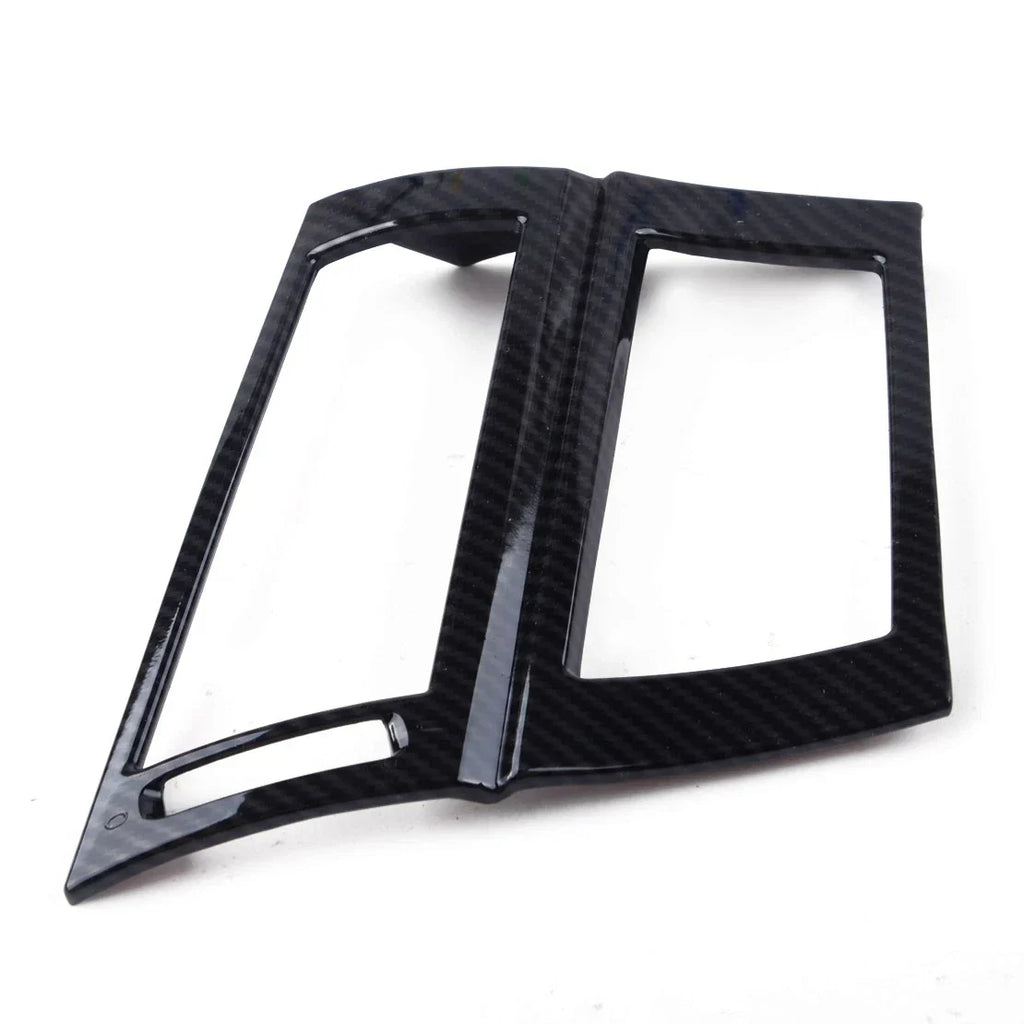 2 x Carbon Fiber ABS Side Air Vent Grille Covers for BMW E70 E71 (2008-2013)