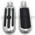 Groove Gear Skull Footpegs for Harley FXBB FXBR FXBRS FXLR (2018–2023)