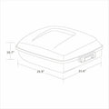Chopped Trunk Pad for Harley Touring Road Glide (2014–2025)
