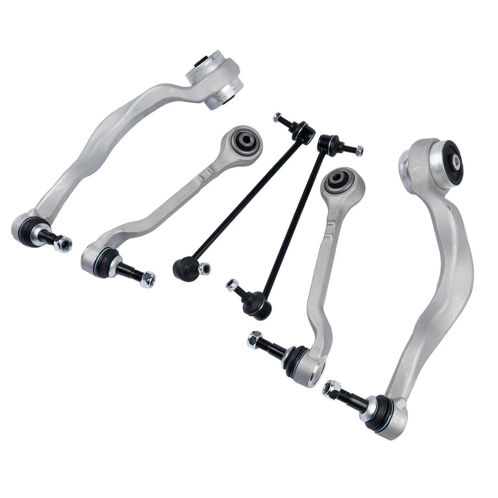 Set of 6 Control Arms with Sway Bar Links for BMW F34 (2013–2020)