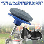 Set of 2 Rotary Lawnmower Blade Sharpeners and Balancers