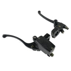 1" Motorcycle Handlebars Hydraulic Brake Master Cylinder & Clutch Lever