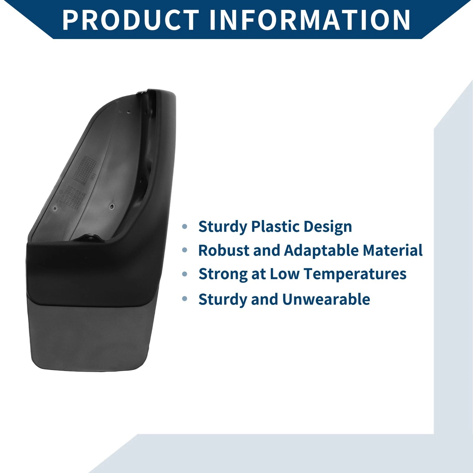 Set of 2 Mud Flaps Splash Guards for Toyota 4Runner (2000–2002)