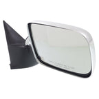 Set of 2 Manual Mirrors for Dodge Ram 1500 (1994–2001) Chrome Folding