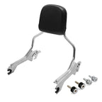 Chrome Sissy Bar Backrest Docking Hardware for Harley Fat Boy (2018-2025)