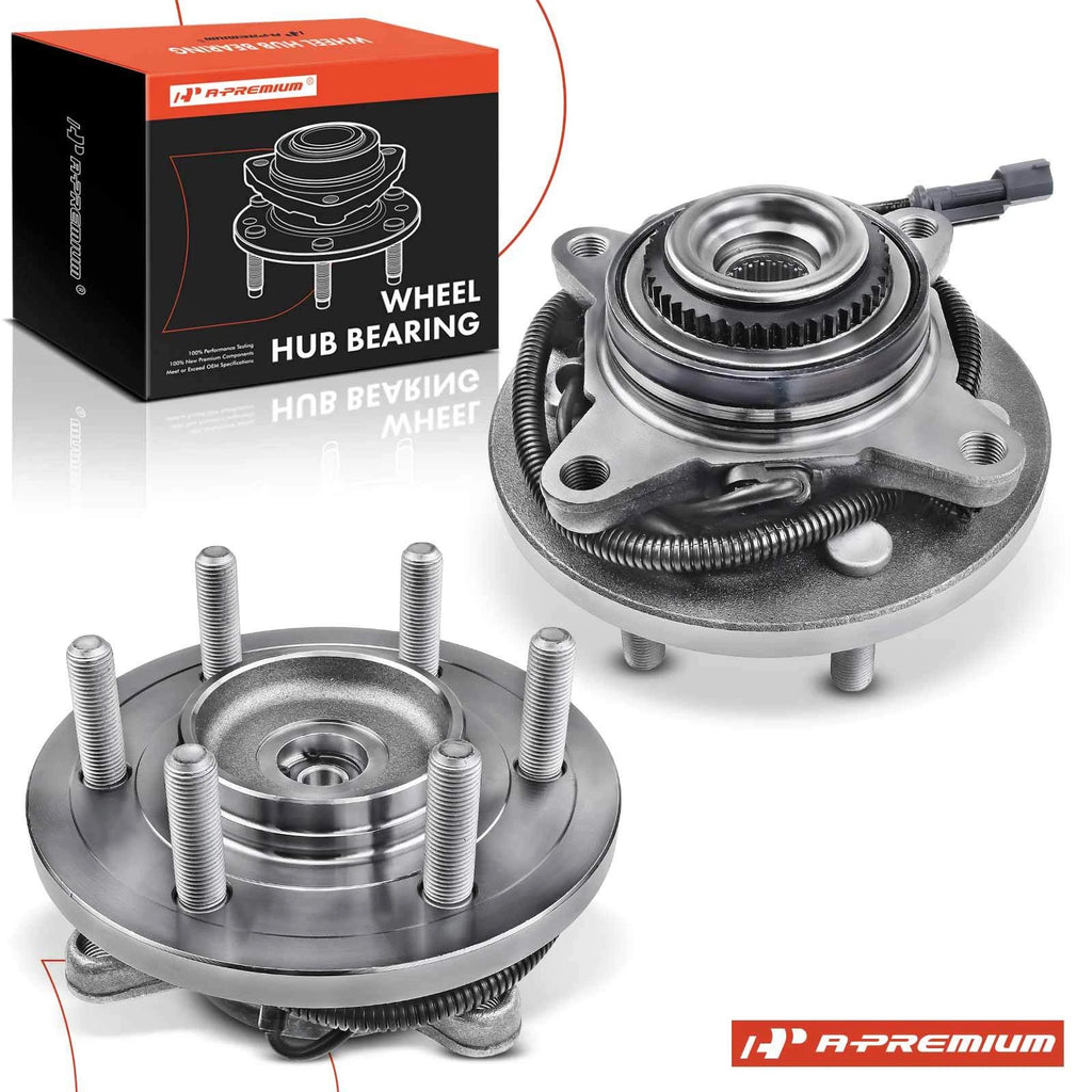 2X Front Side Wheel Hub & Bearing Assembly for Ford F-150 (2017–2020)