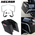 Stretched Saddle Bag Bracket Guard Bar for Harley Touring (2014–2024)