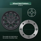 4X 4x156 2" ATV Wheel Spacers 12x1.5 Studs for Polaris Ranger RZR 900 (2015–2018)