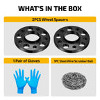 2X 15mm Wheel Spacer 5x4.4" 5x112 for BMW Series G22 (2020–2023)