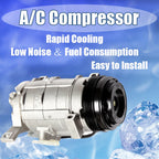 A/C Compressor for Chevrolet Express 1500 2500 3500 (2006–2016)