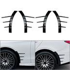 Gloss Front Rear Side Wheel Eyebrows Spoiler for Benz C-Class (2022-2024)