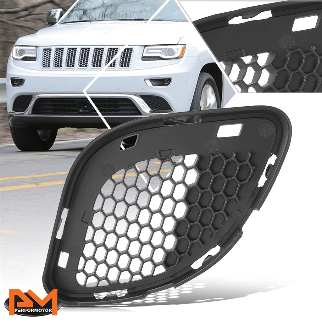 Fog Light Cover for Jeep Grand Cherokee (2014–2016) Left Side Black