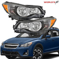 Halogen Headlight Set for Subaru Impreza, Crosstrek (2012–2016) Clear Lens