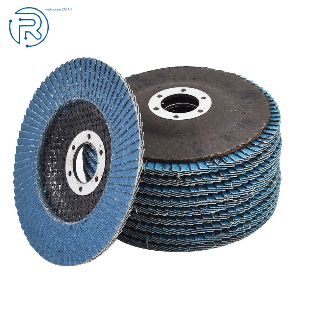 50 Pack Zirconia Flap Disc Sanding Grinding 120 Grit for Automotive Use