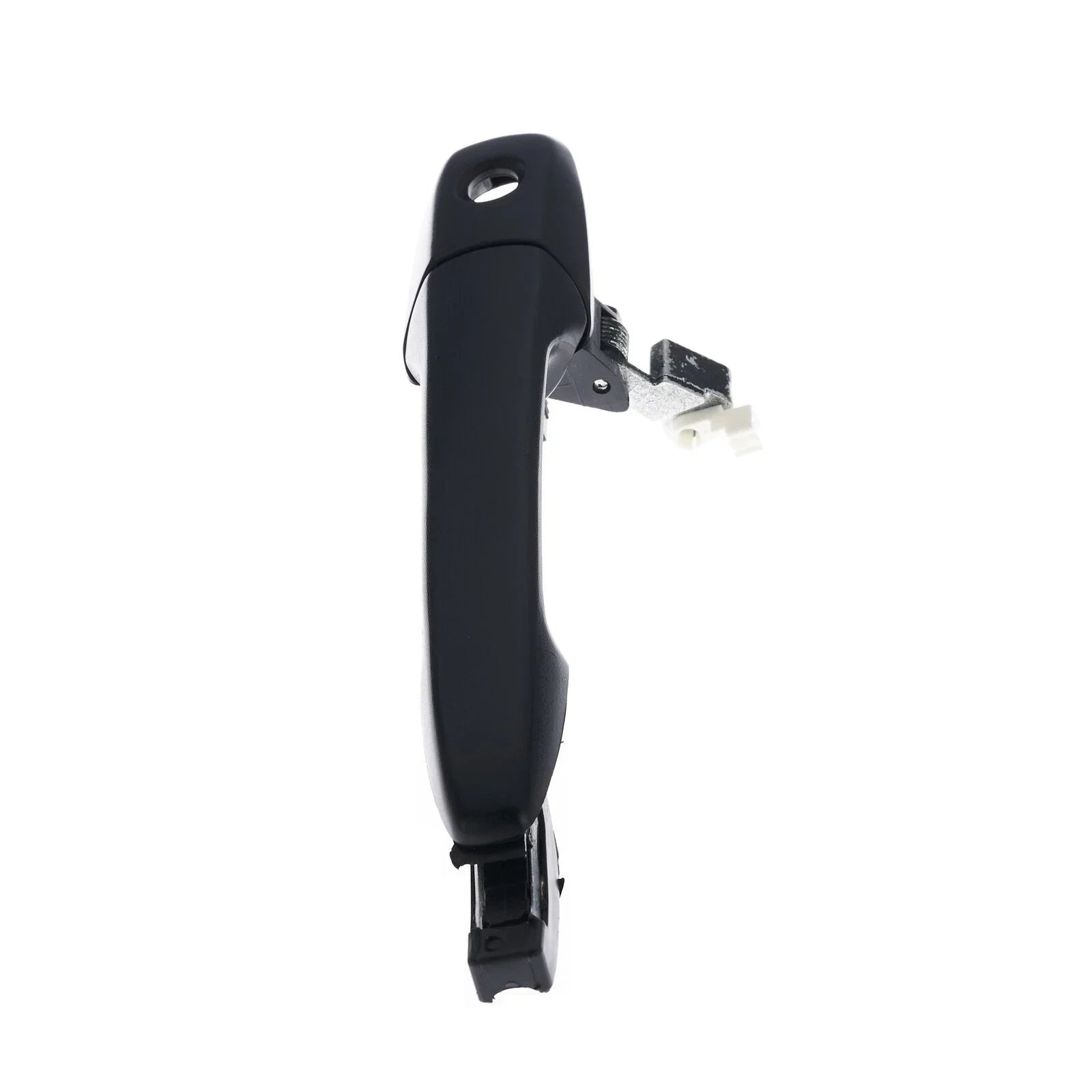 Front Right Primed Black Outer Door Handle With Keyhole for Mazda 2 (2007–2014)