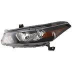 Driver Side Headlight for Honda Accord Coupe (2008–2012) Halogen Amber Signal